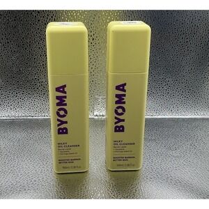2 Pack Of‎ BYOMA Milky Oil Face Cleanser, 3.38 fl oz Each Expire 3/2027